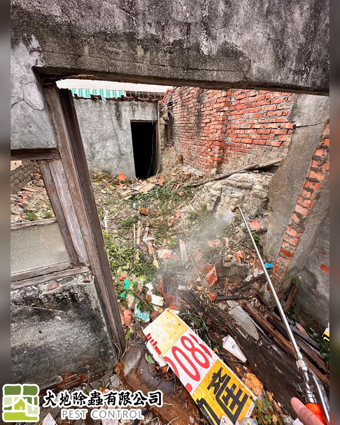 環境消毒－除蚊蟲｜閒置土地消毒